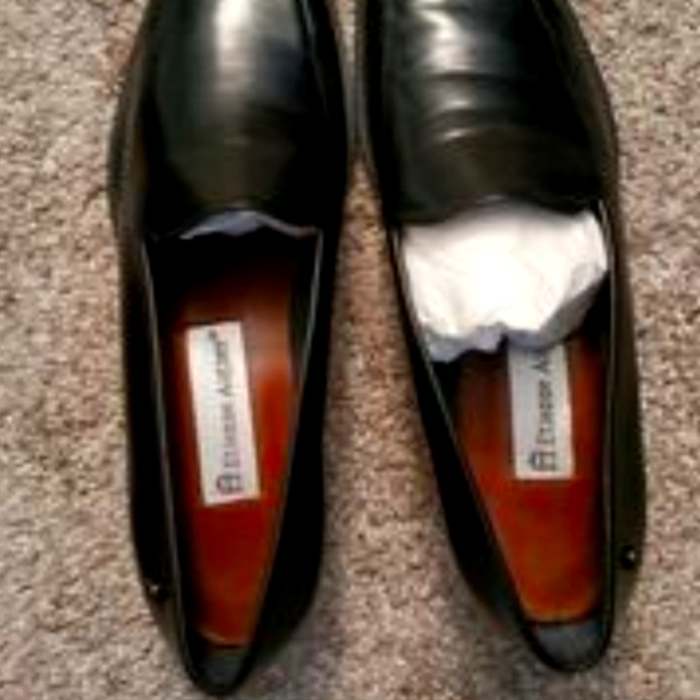 Womens Etienne Aigner black dress shoes size 7